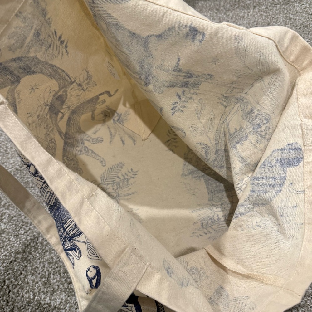 Sezane Limited Edition Animal Cotton Tote Bag - Picture 6 of 6